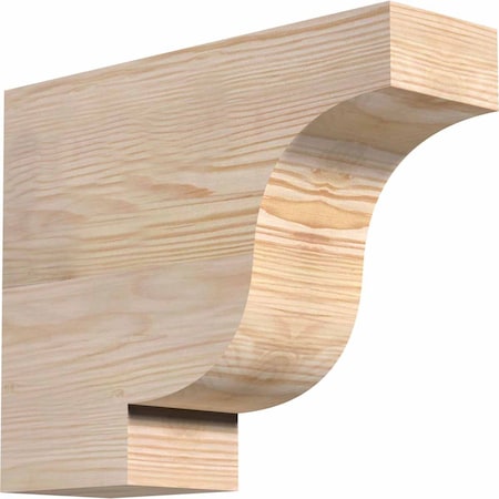 Ekena Millwork Newport Smooth Rafter Tail, Douglas Fir, 3 1/2"W x 10"H x 12"L RFT04X10X12NEW00SDF